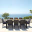 8 Piece Sunbrella Outdoor Patio Dining Chairs-1965165095-1965165091
