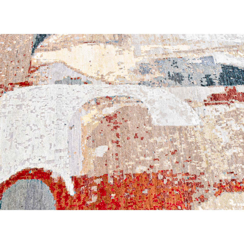 Abstract Area Rug, Rectangle 9' x 12'