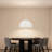 1-light Pumpkin Modern Pendant Light