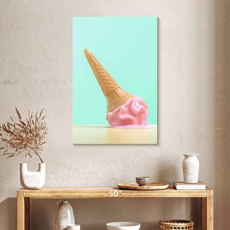 Yarlin Ice Cream Cone Spill, 36" H x 24" W
