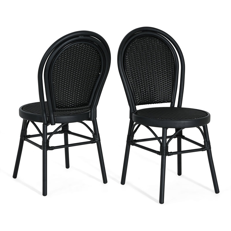 Chaise bistro noire Idle Hour