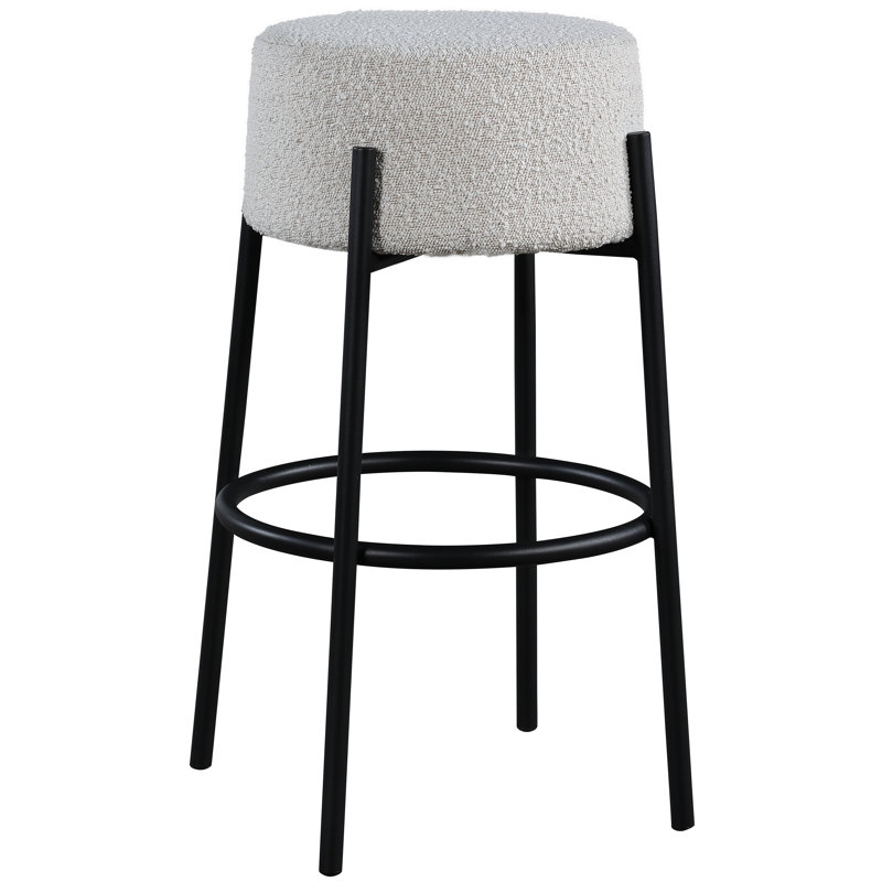 Tabouret de comptoir Avalon, Crème, Tabouret de bar (siège d'une hauteur de 30,4 po)