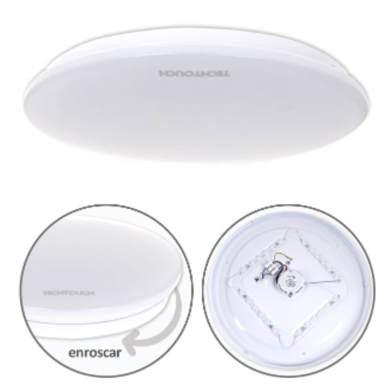 Anbut LED Flush Mount, 6400K, 24W