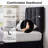 Auxter Upholstered Platform Bed Frame with Vertical Channel Tufted Adjustable Headboard, Velvet Fabric Mattress Foundation with Strong Wooden Slats, Heavy Duty, No Box Spring Needed, Noise-Free-1856483186-1877220124