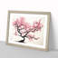 Adorable Cherry Blossom Tree - Single Picture Frame Print-1222534818-1222534820