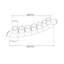 Pettit 58.93 cm H x 12.7 cm W Plastic Lawn Edging Fencing-1983631641