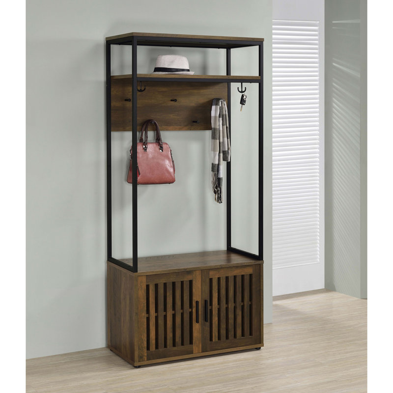 Banc de rangement pour vestibule Flora