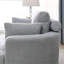 Chaise pivotante confortable et élégante avec repose-pieds de rangement pour se détendre et recevoir-1662878750