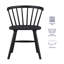 Chaise d'appoint Meili Windsor-1678348874