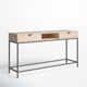 Zeno 55'' Solid Wood Console Table