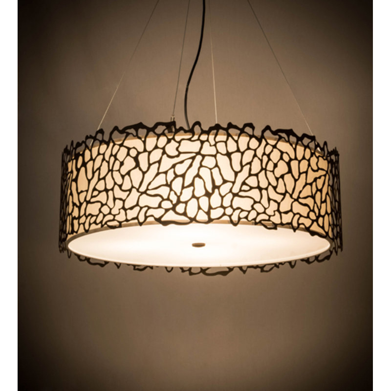 Parmecia 4 - Light Drum Chandelier