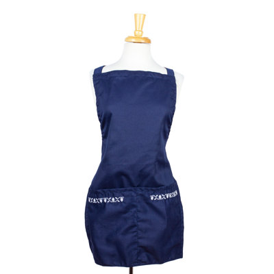 Delfazio No Pattern Cotton Bib Apron