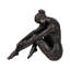 Decorative Seated Abstract Figurine Sculpture for Home Decor - Modern Gallery Statue Art Accent for Tabletop Object or Living Room Decoration - Bronze-1966639105
