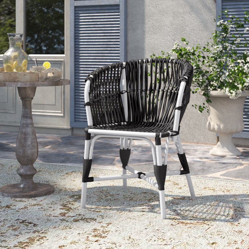 Amayah 15.5'' H Armchair, Black