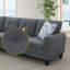 Canapé modulaire rembourré 2 pièces 97 po Almarie-89517809-89517812