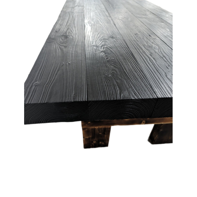 Handcrafted Solid Wood Outdoor Table
