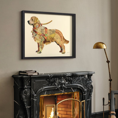 " Golden Retriever " by Alex Zeng