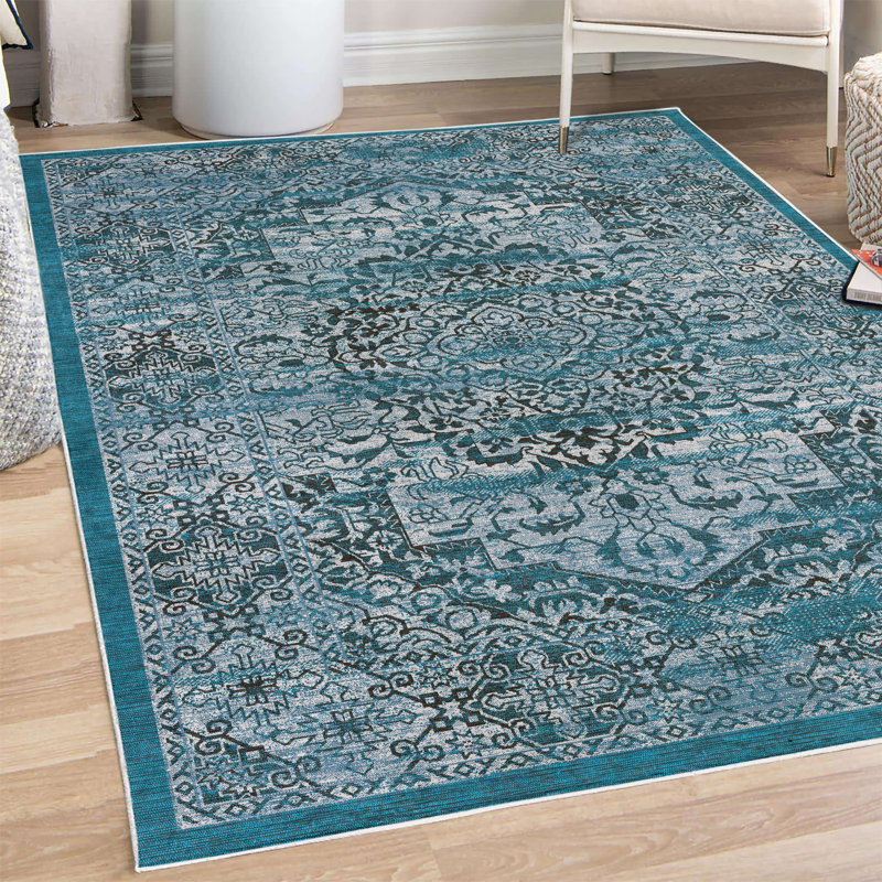 Tapis décoratif Victorian, Rectangle 4 pi x 5 pi 7 po