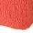 Sunny Square Pouf, Coral