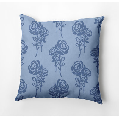 Housse de coussin d'extérieur carré Botanical Blooms
