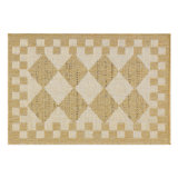White Diamond 3' X 5' Indoor/Outdoor Rug