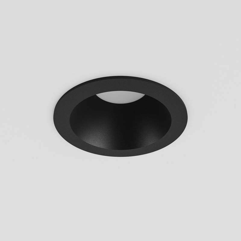Plafonnier encastré Libra Vidalite 2In LED, ensemble de luminaire rond sans lumière avec température de couleur 5CCT sélectionnable et gradateur pleine gamme, luminosité 700LM, 9W, ETL, IC et IP44