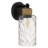 Baltic 1-Light Matte Black Wall Sconce