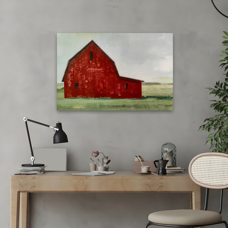 Weathered And Wise No. 4 - Paysages, fermes, campagne et granges d'art, H 24 po x l 16 po