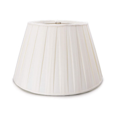 Linen Pembroke Pleated Shade - Snow