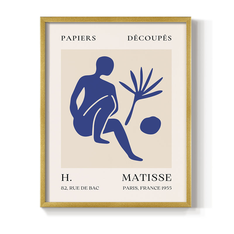 Matisse CLX Framed Print - Solid Wood