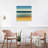 'Sea Stripes II' Graphic Art Print on Wrapped Canvas-1376707612