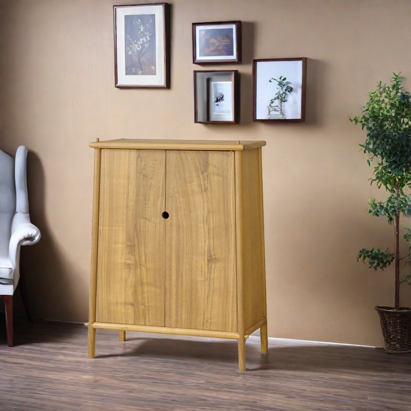 Armoire d'appoint Elegant Apparence Calm Atmosphere, Brun orangé