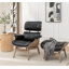 Chaise longue avec repose-pieds Bushea-15484421