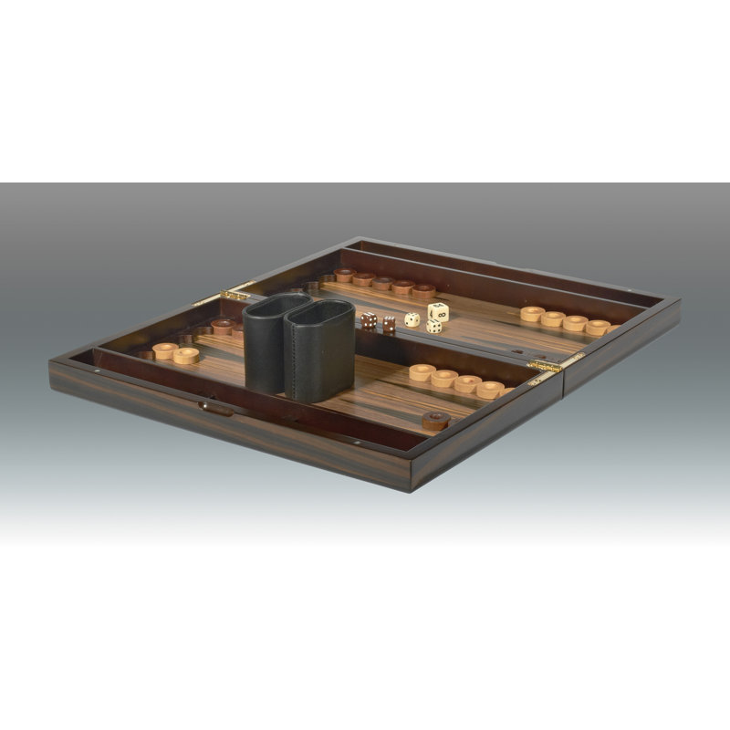 Brown Backgammon Board Game