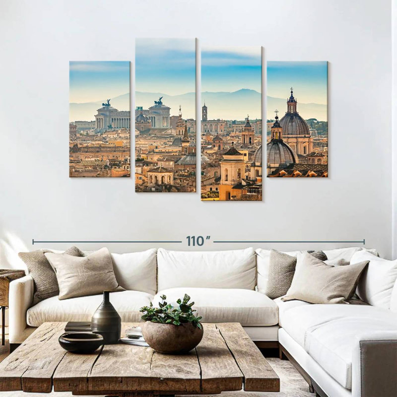 Sireci Of Rome, 54" H x 84" W