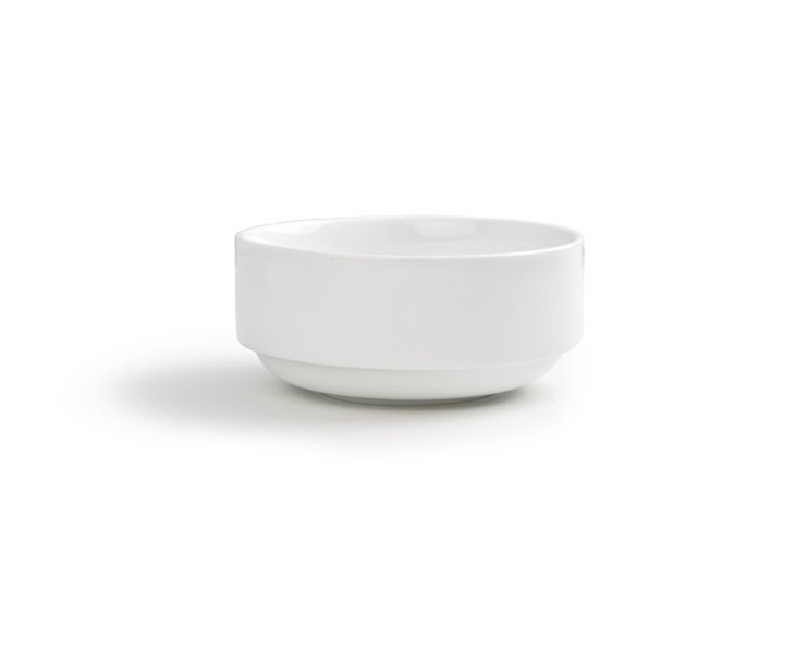 Verre à pied 18 oz. Monaco Bol à soupe, Blanc
