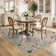 Floral Vintage Washable Beige Area Rug with Non Slip Backing - Low Pile Durable Carpet for Living Room, Bedroom, Dining Room or Office Decor