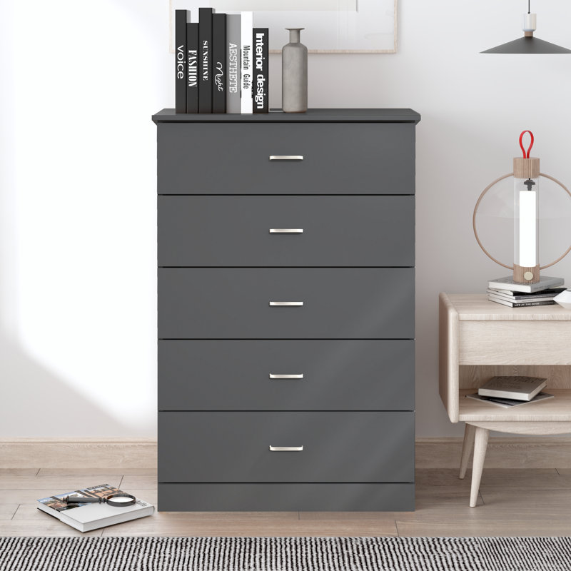 wayfair grey dresser Nicole Chest SET