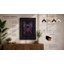 Neon Bulldog Modern - Framed Print-1480485897-1480485898