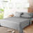 6 Pieces Bamboo Cooling Bed Sheets Set - 16" Deep Pockets-99332310-99332298