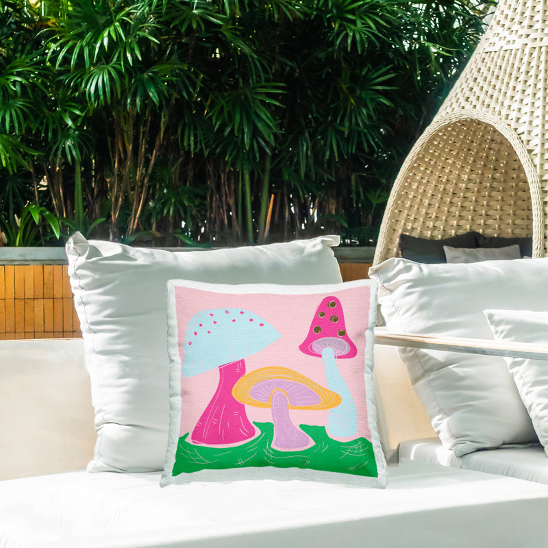 Coussin Groovy Mushroom Dancing