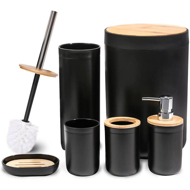 Mercury Row® Nathaniel Bathroom Accessory Set & Reviews | Wayfair