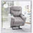 Chriki  Polished Microfiber Power Motion Recliner with Lift, Heating & Massage Chair-934325138