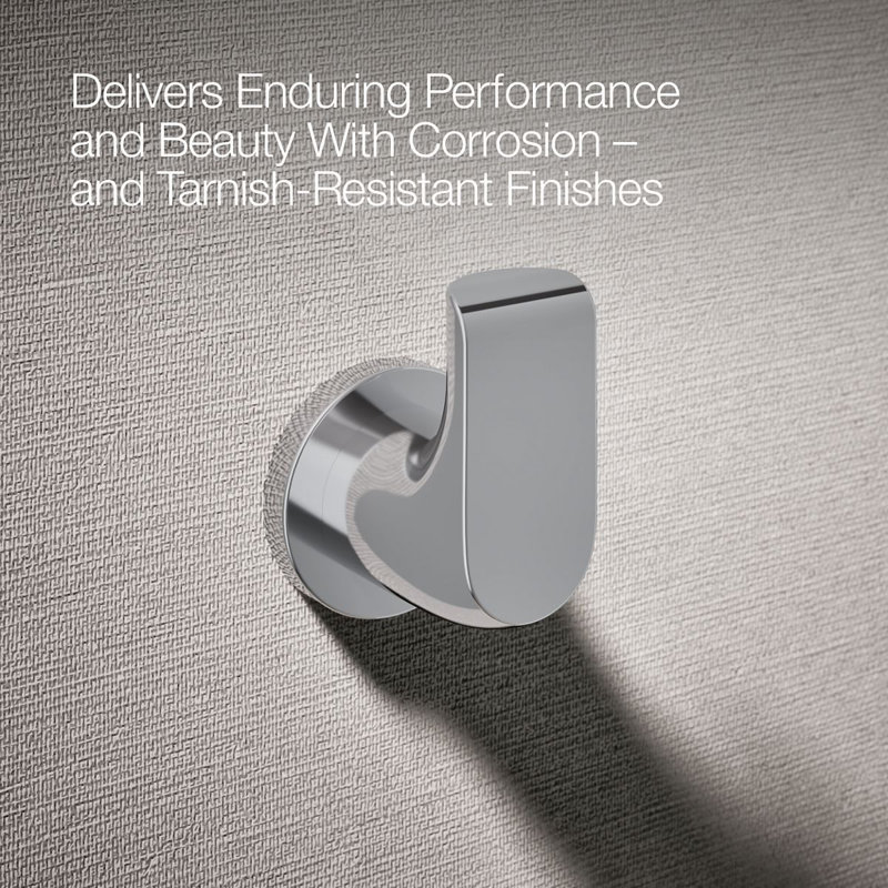 Avid® Robe Hook, Polished Chrome