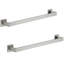 Porte-serviettes mural 24 po en acier inoxydable-92198830-126124174