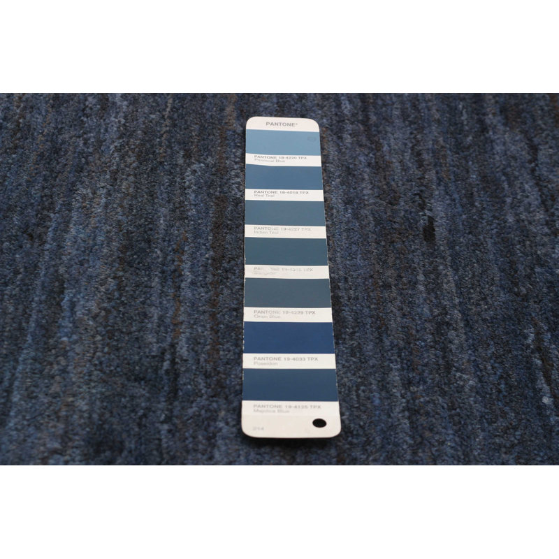 Tapis bleu marine 3 pi 7 po x 5 pi 10 po Pak Finest Gabbeh