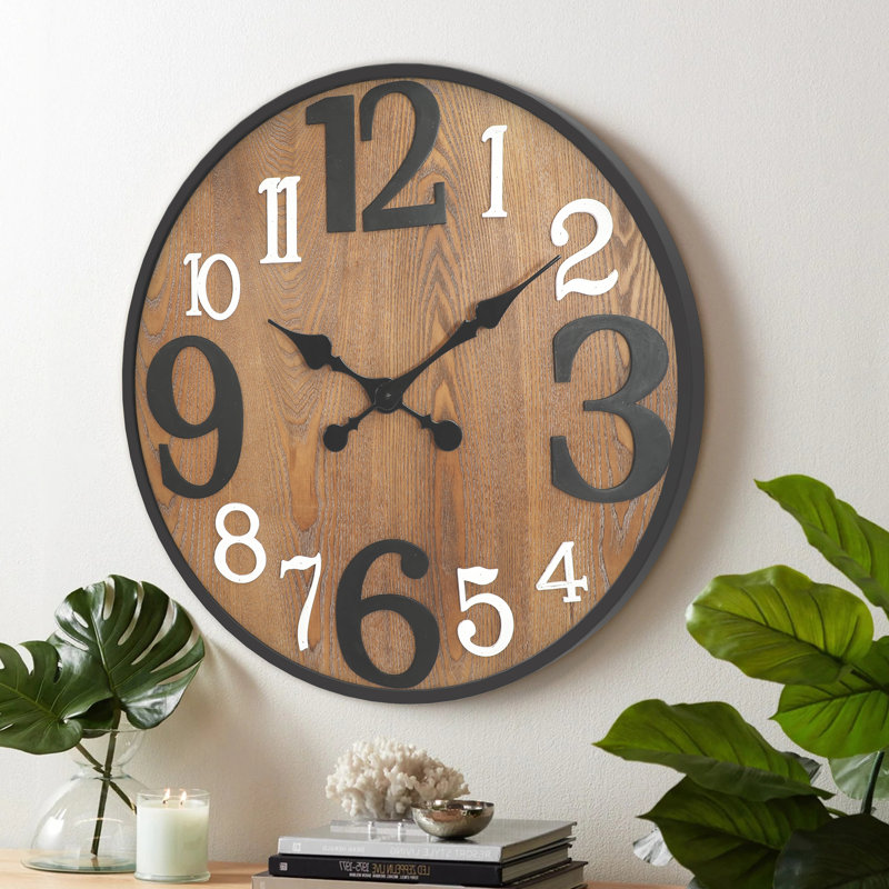 Horloge murale 24 po Kynlee
