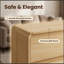 Commode d'appoint en bois avec 6 tiroirs