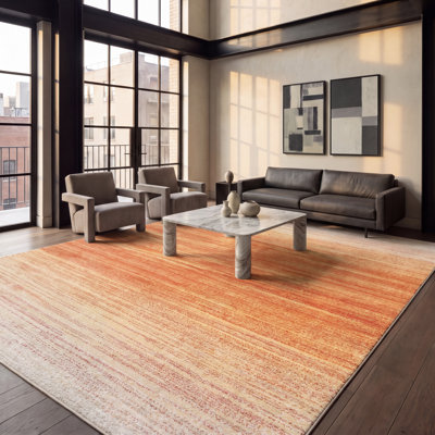 Tapis abstrait Merethe Performance