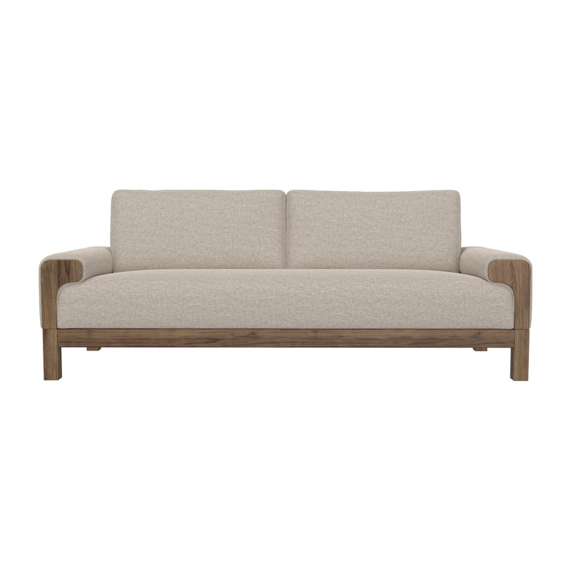 Wooden Frame & Base 2 cushions, Sofa